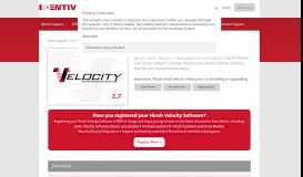 
							         Velocity 3.7 | Identiv Support								  
							    