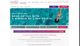 
							         Velocity Hotels - Velocity Frequent Flyer								  
							    
