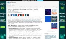 
							         Vembu Backup and Disaster Recovery (BDR) Product Review | ESX ...								  
							    