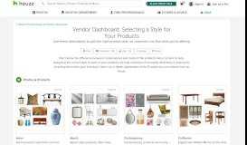 
							         Vendor Dashboard: Selecting a Style for Your Products - Houzz								  
							    