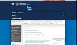 
							         Vendor Information Pages (VIP) FAQs - Office of Small ... - VA.gov								  
							    
