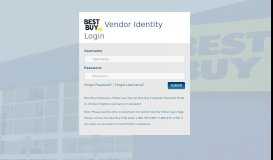 
							         Vendor Login - Vendor Identity Login - Best Buy								  
							    