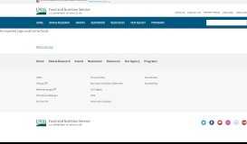 
							         Vendor Management Portal- Online Application Project | USDA-FNS								  
							    