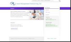 
							         Vendor Portal - Asset Management Outsourcing, Inc.								  
							    