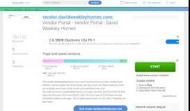 
							         Vendor Portal - David Weekley Homes - Accessify								  
							    