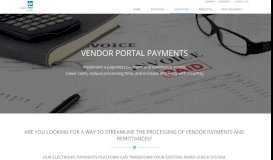 
							         Vendor Portal - InsurPAY | Welcome...								  
							    