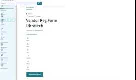 
							         Vendor Reg Form Ultratech | Value Added Tax (3.4K views) - Scribd								  
							    