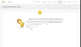 
							         Vendors Remittance Data – Alta Montclair TPA Portal								  
							    