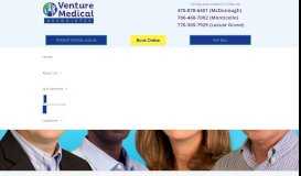 
							         Venture Medical Associates Appointments | McDonough, GA								  
							    