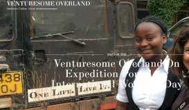 
							         Venturesome Overland On Expedition Portal for International Women's ...								  
							    