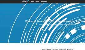 
							         Venturi Innovation Portal | Home								  
							    