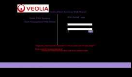 
							         Veolia Fleet Services Web Portal								  
							    