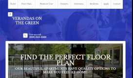 
							         Verandas on the Green: Apartments in Aiken For Rent								  
							    