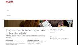 
							         Verbrauchsmaterial für Xerox Drucker: Online Bestellung Deutschland								  
							    