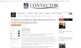 
							         Verging on predatory: Edge Merrimack River's shady marketing ...								  
							    