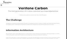 
							         Verifone Carbon – Momentum Design Lab – A Digital Product Design ...								  
							    