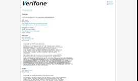 
							         Verifone Customer Portal - About								  
							    