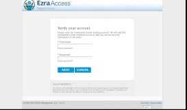 
							         Verify Account - Patient Portal								  
							    