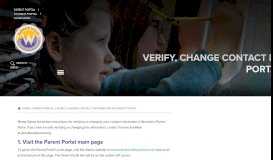 
							         Verify, change contact information in Parent Portal | Warwick Valley ...								  
							    