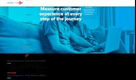 
							         Verint ForeSee » Customer Experience Measurement								  
							    
