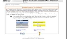 
							         VERIP Registration System								  
							    