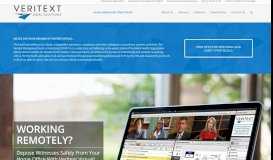 
							         Veritext | Court Reporting Agency								  
							    