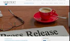 
							         Veritext Legal Solutions Works to Increase Interest in Court Reporting ...								  
							    