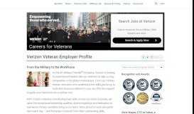 
							         Verizon Jobs, Jobs for Veterans | Military.com								  
							    