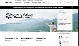 
							         Verizon Open Development | Home								  
							    