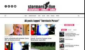 
							         Vermisste Person Archive | Stormarnlive: Das ONLINE-NEWSPORTAL ...								  
							    