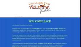 
							         Vernon Middle School 6th Grade - VMS 6th Grade Page								  
							    