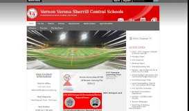 
							         Vernon-Verona-Sherrill School District / Homepage								  
							    