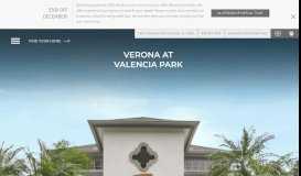 
							         Verona at Valencia Park is a pet-friendly apartment community in ...								  
							    