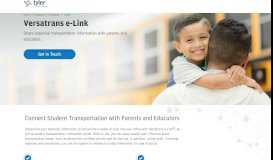 
							         Versatrans e-Link | Tyler Technologies								  
							    