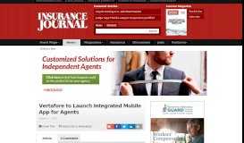 
							         Vertafore to Launch Integrated Mobile App for Agents								  
							    