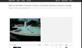 
							         Vertica Resident Fountain Portal in Elizabeth Gardens Ontario ...								  
							    