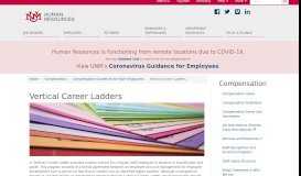 
							         Vertical Career Ladders :: Human Resources | The University ...								  
							    