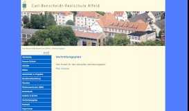 
							         Vertretungsplan | Carl-Benscheidt-Realschule Alfeld								  
							    
