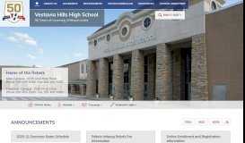 
							         Vestavia Hills High School / Homepage								  
							    