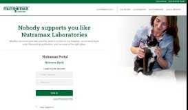 
							         Vet Portal Home - Nutramax Laboratories								  
							    