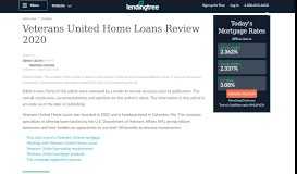 
							         Veterans United Mortgage Review | LendingTree								  
							    