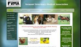 
							         Veterinarians - Vermont Veterinary Medical Association								  
							    