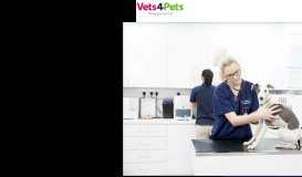 
							         Vets4Pets | Putting Your Pet First | Experts In Vet Care								  
							    
