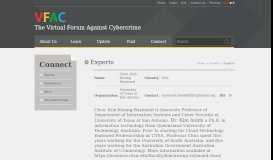 
							         VFAC The Virtual Forum Against Cybercrime								  
							    