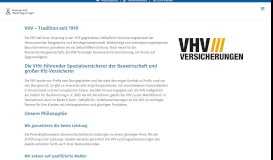
							         VHV Versicherung - Konzept & Marketing Gruppe								  
							    