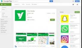 
							         Via Verde – Aplicações no Google Play								  
							    