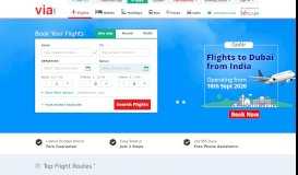 
							         Via.com: Book Flights, Hotels, Bus and Holiday Packages Online								  
							    