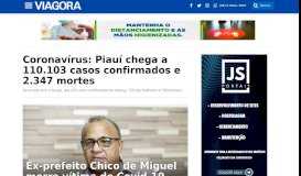 
							         Viagora - O maior portal de notícias do Piauí								  
							    