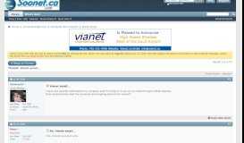 
							         Vianet email... - The Soonet BBS								  
							    