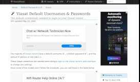 
							         Viasat password - Router-Reset.com								  
							    